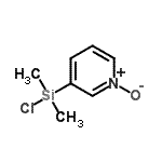 CAS 登录号：125186-98-3， 3-[氯(二甲基)硅烷基]吡啶1-氧化物