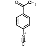 CAS 登录号：125192-28-1， 1-(4-异氰基苯基)乙酮