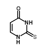 CAS 登录号：125220-28-2， 2-硫代-2,3-二氢-4(1H)-嘧啶酮
