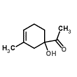 CAS#: 125228-97-9, 1-(1-Hydroxy-3-Methyl-3-Cyclohexen-1-Yl)Ethanone