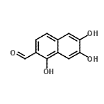 CAS#: 125366-71-4, 1,6,7-Trihydroxy-2-Naphthaldehyde