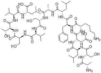 CAS 登录号：125379-00-2， 血红素alpha-链片段(123-136)