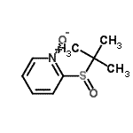 CAS#: 125556-95-8, 2-[(2-Methyl-2-Propanyl)Sulfinyl]Pyridine 1-Oxide