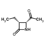 CAS#: 125639-94-3, (3R,4R)-4-Acetyl-3-Ethyl-2-Azetidinone