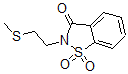 CAS#: 125698-32-0, 2-(2-Methylsulfanylethyl)-1,1-Dioxo-1,2-Benzothiazol-3-One