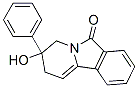 CAS 登录号：125709-38-8， 3-羟基-3-苯基-2,4-二氢吡啶并[1,2-b]异吲哚-6-酮