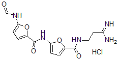 CAS#: 125746-78-3, N-(3-Amino-3-Iminopropyl)-5-[(5-Formamidofuran-2-Carbonyl)Amino]Furan-2-Carboxamide Hydrochloride