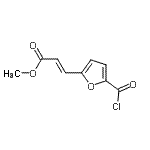 CAS#: 125812-04-6, Methyl (2E)-3-[5-(Chlorocarbonyl)-2-Furyl]Acrylate