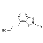 CAS#: 125873-50-9, (2E)-3-(2-Methyl-1,3-Benzothiazol-7-Yl)-2-Propen-1-Ol