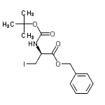 CAS#: 125942-79-2, Benzyl 3-Iodo-N-{[(2-Methyl-2-Propanyl)Oxy]Carbonyl}-D-Alaninate