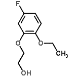 CAS 登录号：125960-77-2， 2-(2-乙氧基-5-氟苯氧基)乙醇
