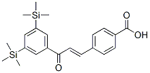 CAS#: 125973-58-2, 4-[(E)-3-[3,5-Bis(Trimethylsilyl)Phenyl]-3-Oxoprop-1-Enyl]Benzoic Acid