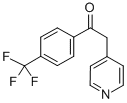 CAS 登录号：125996-71-6， 2-(4-吡啶基)-1-[4-(三氟甲基)苯基]-乙酮