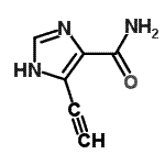 CAS#: 126004-16-8, 4-Ethynyl-1H-Imidazole-5-Carboxamide