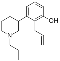 CAS#: 126088-49-1, 2-Prop-2-Enyl-3-(1-Propylpiperidin-3-Yl)Phenol