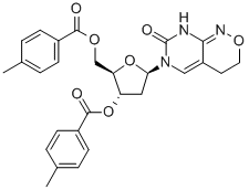CAS#: 126128-41-4, 6-[2-Deoxy-3,5-Bis-O-(4-Methylbenzoyl)-B-D-Erythro-Pentofuranosyl]-4,6-Dihydro-1H-Pyrimido[4,5-c][1,2]Oxazin-7(3H)-One