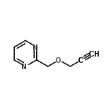 CAS#: 126230-86-2, 2-[(2-Propyn-1-Yloxy)Methyl]Pyrimidine