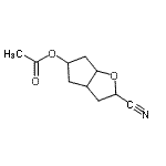 CAS#: 126261-33-4, 2-Cyanohexahydro-2H-Cyclopenta[b]Furan-5-Yl Acetate
