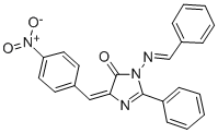 CAS#: 126293-45-6, (5Z)-5-[(4-Nitrophenyl)Methylidene]-2-Phenyl-3-(Phenylmethylideneamino)Imidazol-4-One