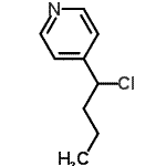 CAS#: 126342-37-8, 4-(1-Chlorobutyl)Pyridine