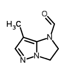 CAS#: 126352-86-1, 7-Methyl-2,3-Dihydropyrazolo[5,1-b]Imidazole-1-Carbaldehyde
