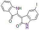 CAS 登录号:126433-42-9, (3Z)-5-碘-3-(3-氧代-1H-吲哚-2-亚基)-1H-吲哚-2-酮