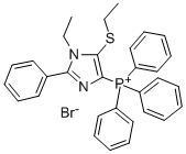 CAS#: 126484-15-9, (1-Ethyl-5-Ethylsulfanyl-2-Phenylimidazol-4-Yl)-Triphenylphosphanium Chloride