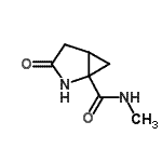 CAS#: 126484-96-6, N-Methyl-3-Oxo-2-Azabicyclo[3.1.0]Hexane-1-Carboxamide