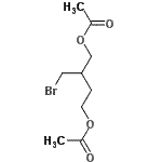 CAS 登录号：126617-57-0， 2-(溴甲基)-1,4-丁烷二基二乙酸酯