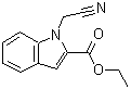 CAS 登录号：126718-04-5， 1-(氰基甲基)-1H-吲哚-2-羧酸乙酯