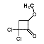 CAS 登录号：126790-69-0， 2,2-二氯-4-甲氧基环丁酮