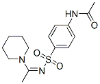 CAS#: 126826-70-8, N-[4-(1-Piperidin-1-Ylethylideneamino)Sulfonylphenyl]Acetamide