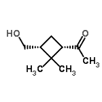 CAS#: 126892-32-8, 1-[(1S,3R)-3-(Hydroxymethyl)-2,2-Dimethylcyclobutyl]Ethanone