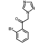 CAS#: 126961-71-5, 1-(2-Bromophenyl)-2-(1H-1,2,4-Triazol-1-Yl)Ethanone
