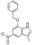 CAS#: 127028-21-1, 7-(Benzyloxy)-3-Methyl-5-Nitro-1H-Indole