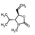 CAS#: 127044-23-9, (4R,5R)-4-Isopropyl-3-Methyl-5-Vinyl-1,3-Oxazolidin-2-One