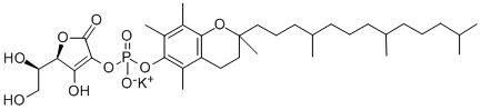 CAS#: 127061-56-7, Potassium [(5R)-5-[(1S)-1,2-Dihydroxyethyl]-2-Hydroxy-4-Oxofuran-3-Yl] [(2R)-2,5,7,8-Tetramethyl-2-[(4R,8R)-4,8,12-Trimethyltridecyl]Chroman-6-Yl] Hydrogen Phosphate