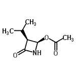 CAS#: 127127-63-3, (2R,3S)-3-Isopropyl-4-Oxo-2-Azetidinyl Acetate