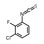 CAS 登录号：127142-65-8， 1-氯-2-氟-3-异硫氰酸基苯