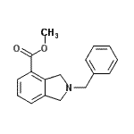 CAS#: 127168-92-7, Methyl 2-Benzyl-4-Isoindolinecarboxylate