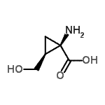 CAS#: 127181-31-1, (1R,2S)-1-Amino-2-(Hydroxymethyl)Cyclopropanecarboxylic Acid
