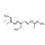 CAS#: 127207-06-1, Copper (2E)-2,2'-[(1E)-1,2-butanediylidene]bis(N-methylhydrazinecarbimidothioate)