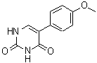 CAS#: 127236-04-8, 5-(4-Methoxyphenyl)-2,4(1H,3H)-Pyrimidinedione