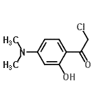 CAS#: 127354-36-3, 2-Chloro-1-[4-(Dimethylamino)-2-Hydroxyphenyl]Ethanone