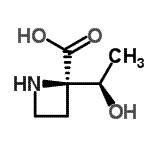 CAS#: 127382-24-5, (2R)-2-[(1R)-1-Hydroxyethyl]-2-Azetidinecarboxylic Acid