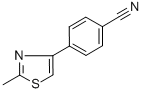 CAS#: 127406-79-5, 4-(2-Methyl-4-Thiazolyl)-Benzonitrile