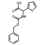 CAS#: 127420-04-6, {[(Benzyloxy)Carbonyl]Amino}(2-Furyl)Acetic Acid