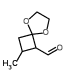 CAS#: 127445-88-9, 2-Methyl-5,8-Dioxaspiro[3.4]Octane-1-Carbaldehyde