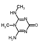 CAS 登录号：127480-40-4， 4-氨基-5-甲基-6-(甲基氨基)-1,3,5-三嗪-2(5H)-酮