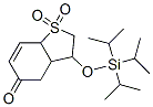 CAS#: 127486-98-0, (3R,3aS,7aS)-1,1-Dioxo-3-Tri(Propan-2-Yl)Silyloxy-3,3a,4,7a-Tetrahydro-2H-1-Benzothiophen-5-One
